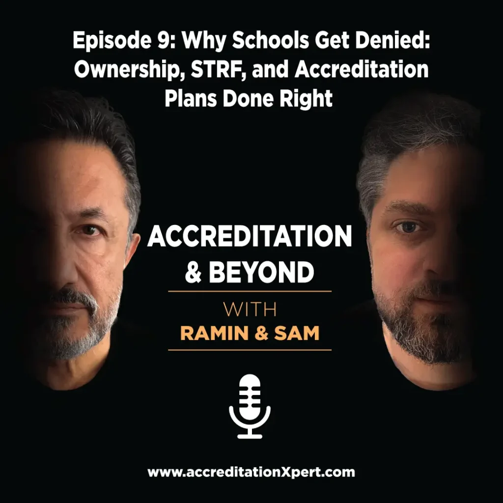 top accreditation pitfalls for private colleges, Top Accreditation Pitfalls: STRF, Ownership & Planning Mistakes for Private Colleges