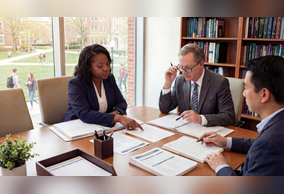 What accreditors look for in curriculum design during an accreditation review meeting with academic leaders and documented evidence